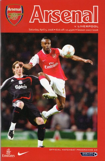 Match programme
